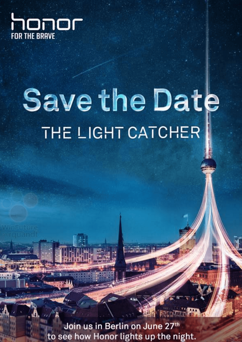 Invitación al evento exclusivo de Honor en Berlín el 27 de junio.