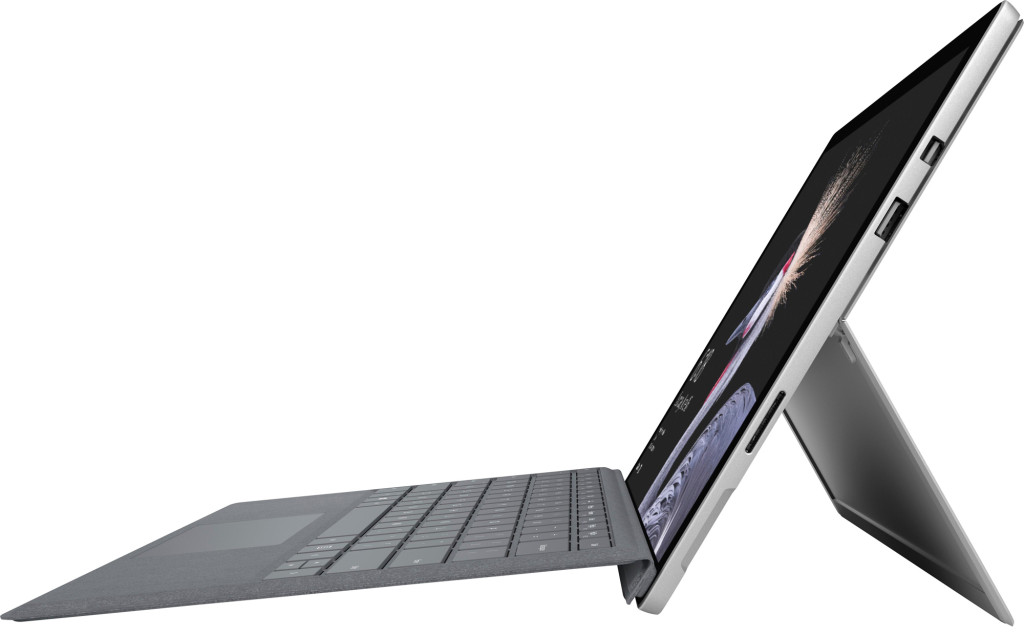 Ángulo lateral de la nueva Microsoft Surface Pro.