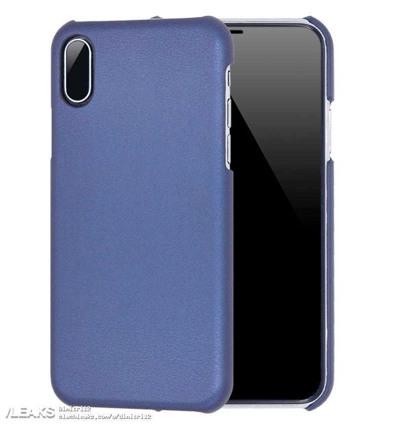 Frente, dorso y botones del iPhone 8 que vestiría esta carcasa.