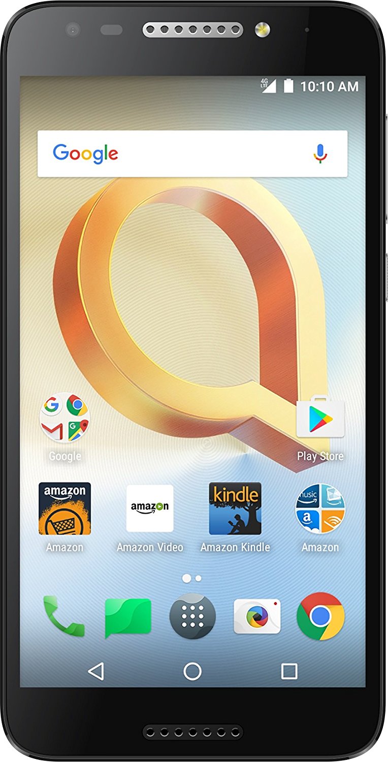 Frente del Alcatel A30 Plus.