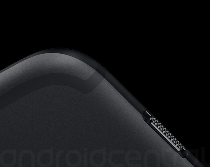 Render filtrado por Android Central de una de las esquinas del OnePlus 5.