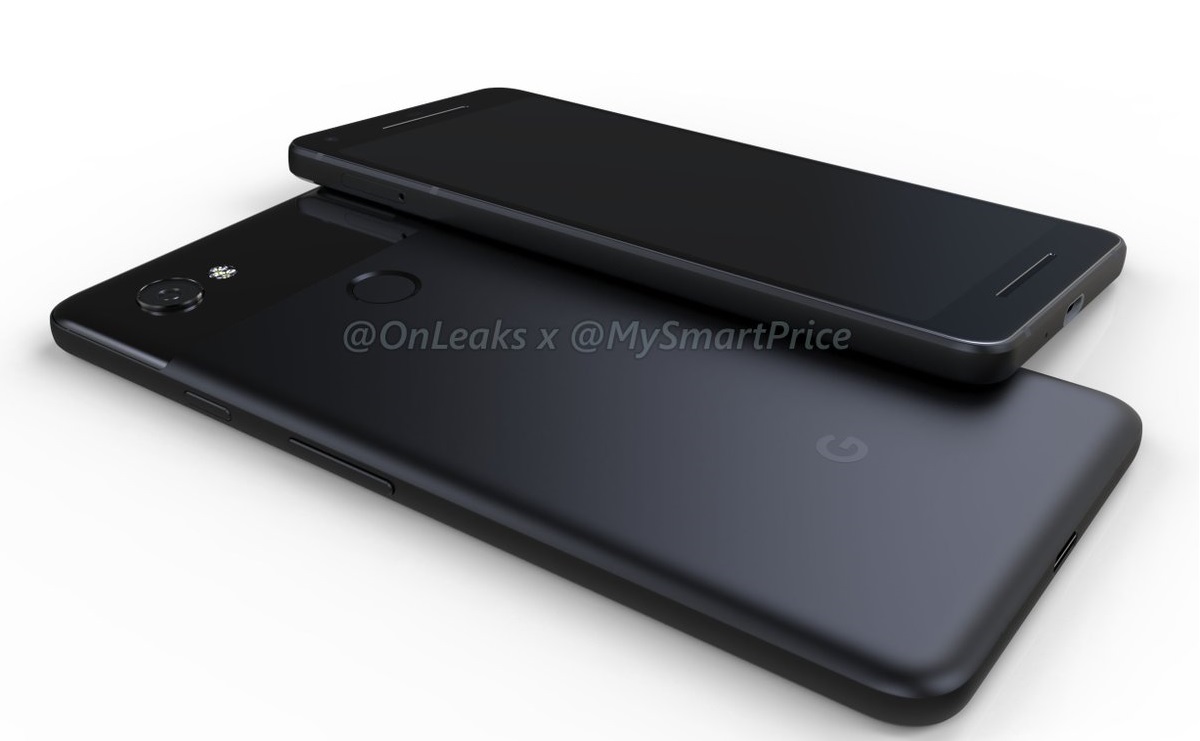 También aparecen fotografías filtradas del Google Pixel 2
