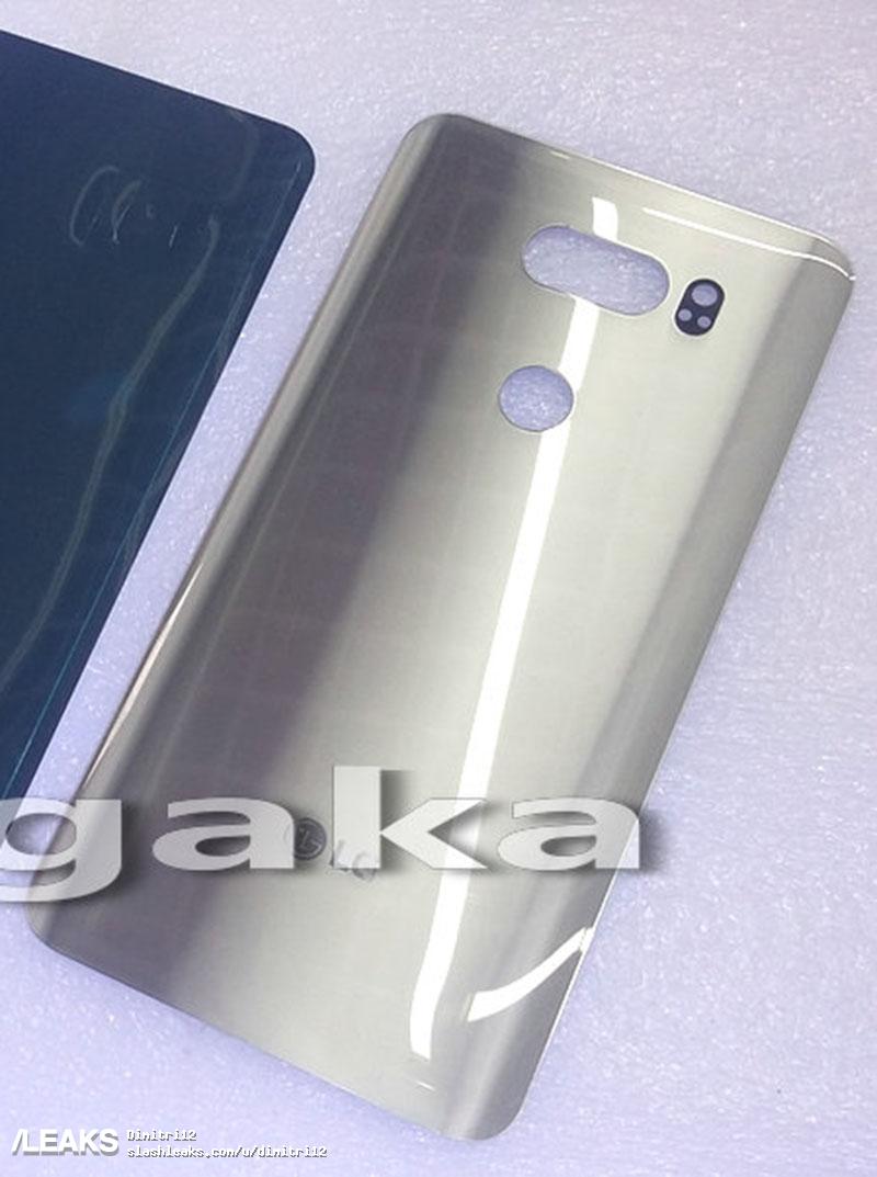 Supuesta carcasa del LG V30.