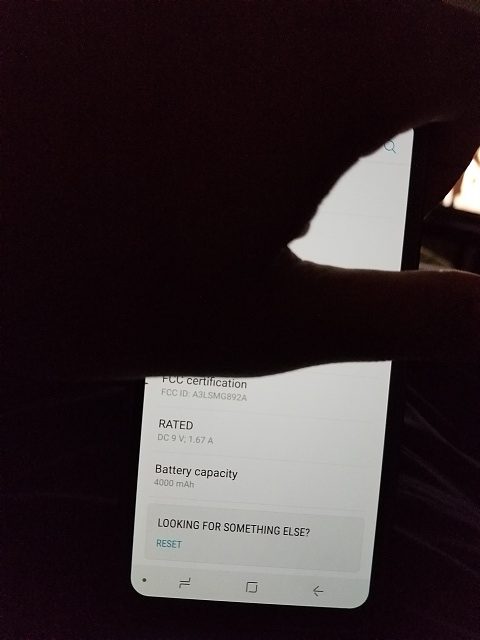 Información de la batería oficial del supuesto Samsung Galaxy S8 Active.