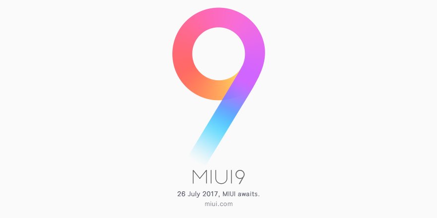 Imagen oficial publicitando la fecha de lanzamiento de la skin de Xiaomi MIUI 9.