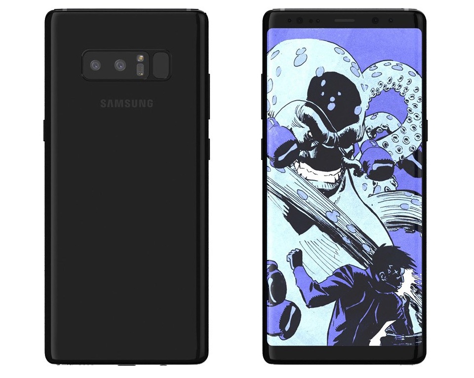 Se filtran fotografías de un prototipo del Samsung Galaxy Note 8