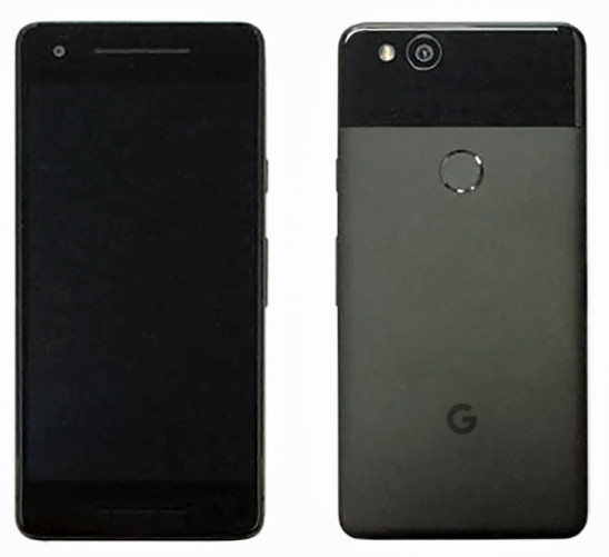Imagen filtrada por Venture Beat sobre el Google Pixel 2. 