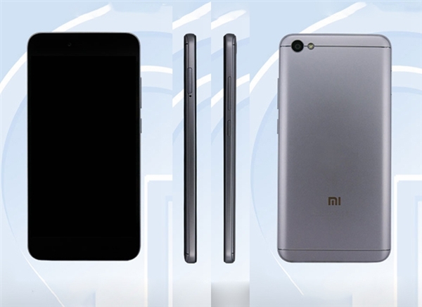 Imágenes de TENAA del Xiaomi Redmi Note 5A color gris. 