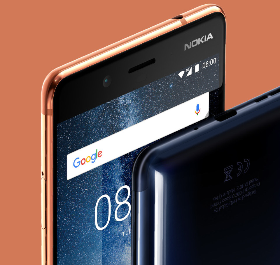 Nokia 8 de cerca