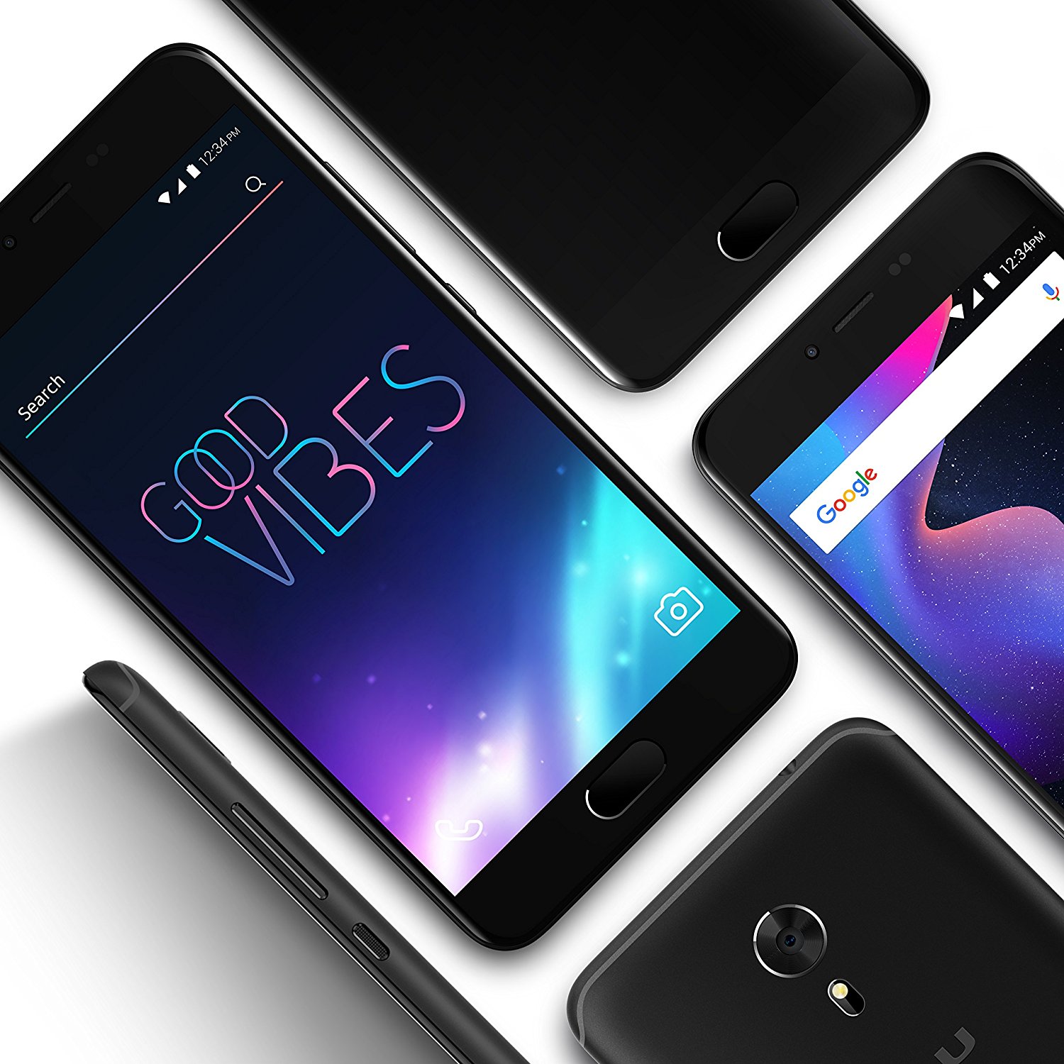 Render oficial del BLU S1 mostrando todos sus ángulos.