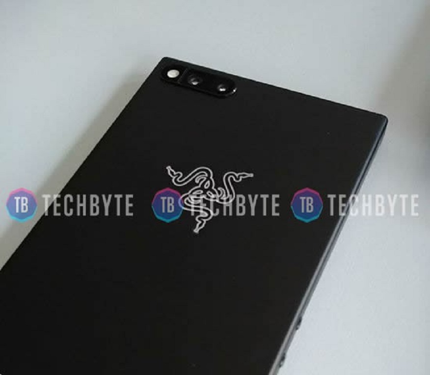 Fotografía filtrada del render del Razer Smartphone con cámara dual.