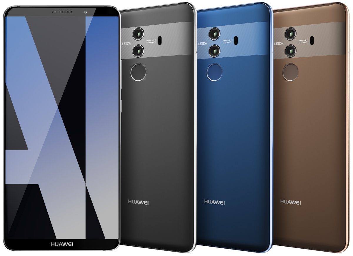 Huawei Mate 10 Pro se filtra en foto de prensa mostrando su enorme pantalla