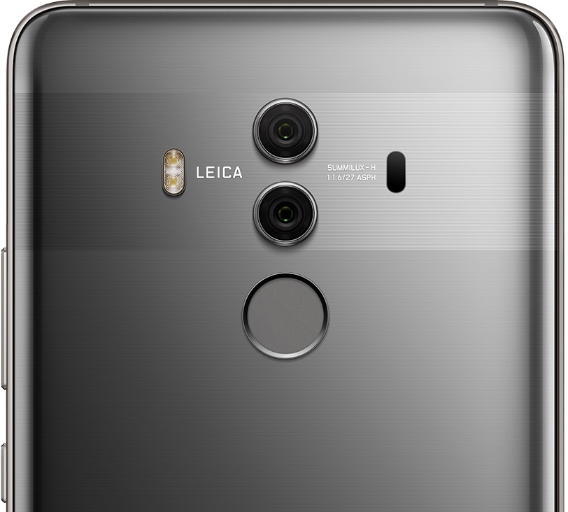 Render oficial de la cámara posterior del Huawei Mate 10 y Huawei Mate 10 Pro.