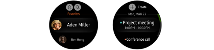 Gear S3 value pack calendario
