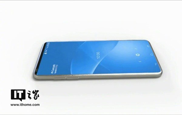 Render filtrado del Sony Xperia A Edge mostrando lo delgado de su bisel superior.