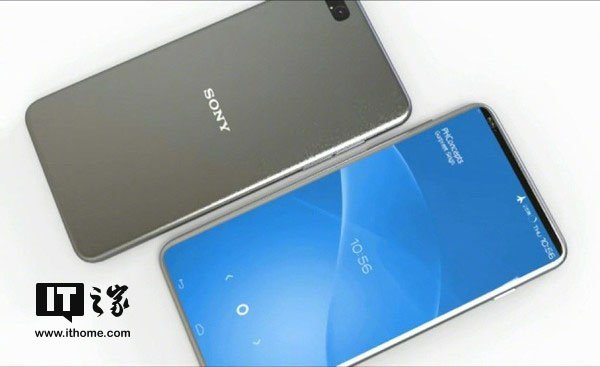 Render filtrado del frente y dorso del supuesto Sony Xperia A Edge.