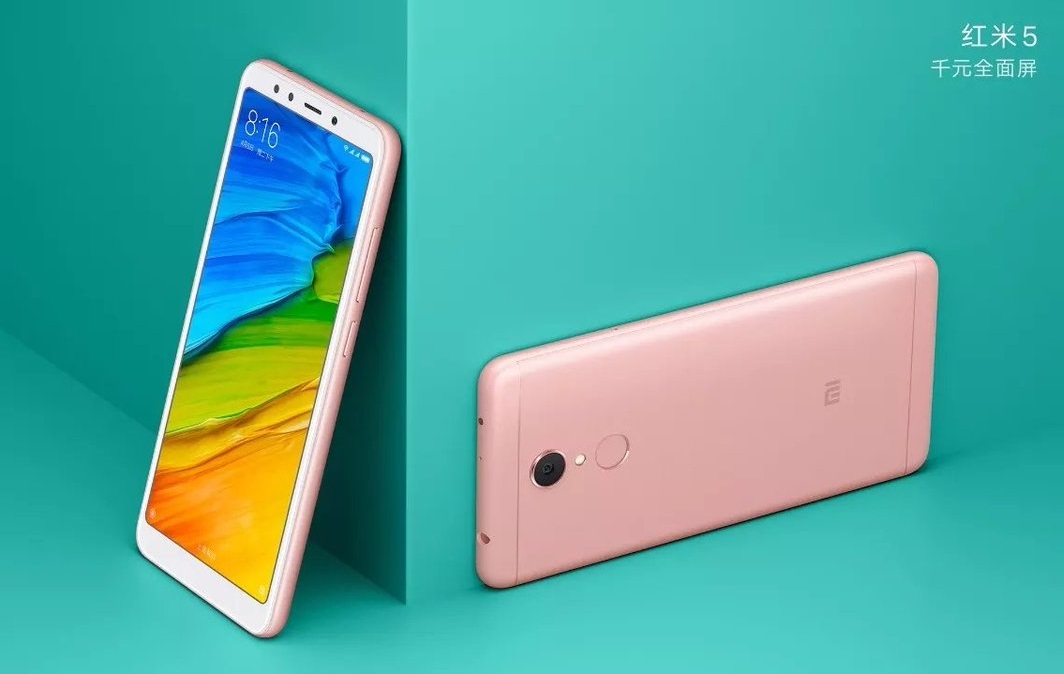 Aquí están las primeras imágenes oficiales del Xiaomi Redmi 5 y del Xiaomi Redmi 5 Plus