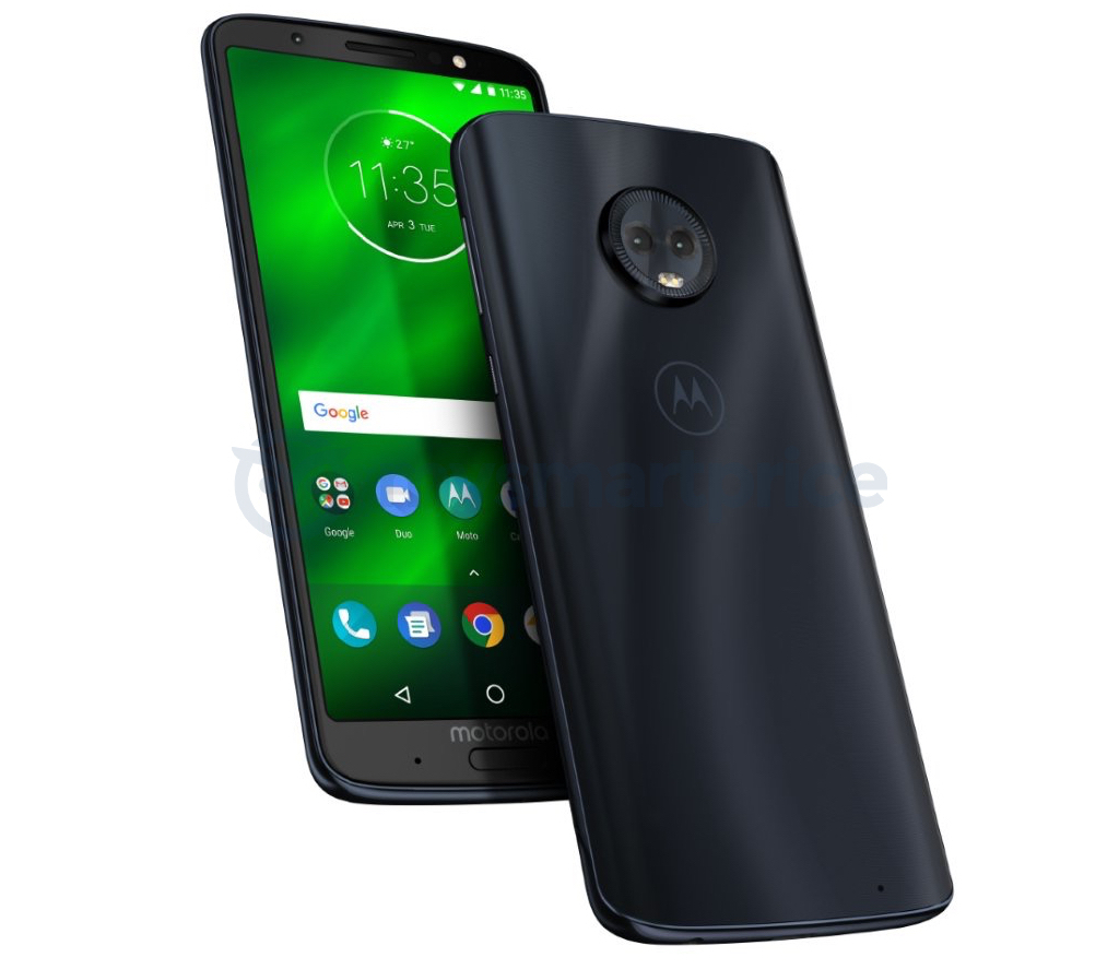 Moto G6, Moto G6 Plus y Moto G6 Play se filtran en imágenes