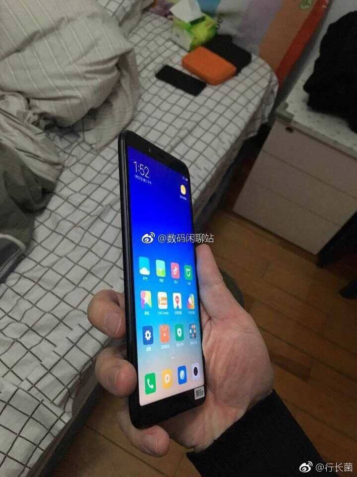 Fotografía filtrada en Weibo del frente del supuesto Xiaomi MI 6X.