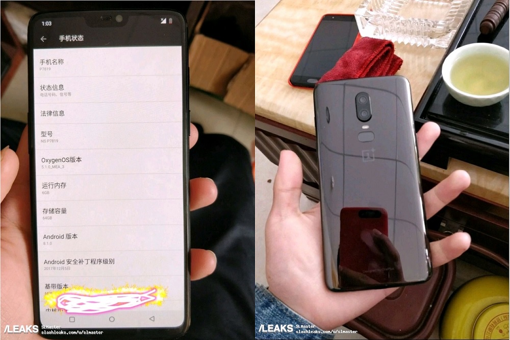 Faltando aún tres meses para su anuncio oficial, el OnePlus 6 ya aparece en fotografías en vivo