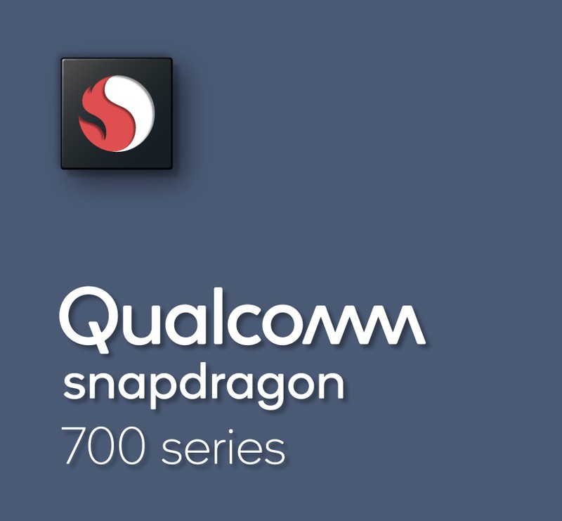 Render publicitario oficial de la nueva serie "Snapdragon 700" de procesadores de Qualcomm.