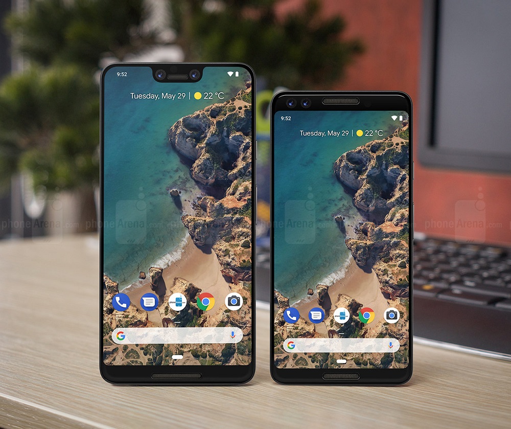 Primer render conceptual del Pixel 3 y Pixel 3 XL