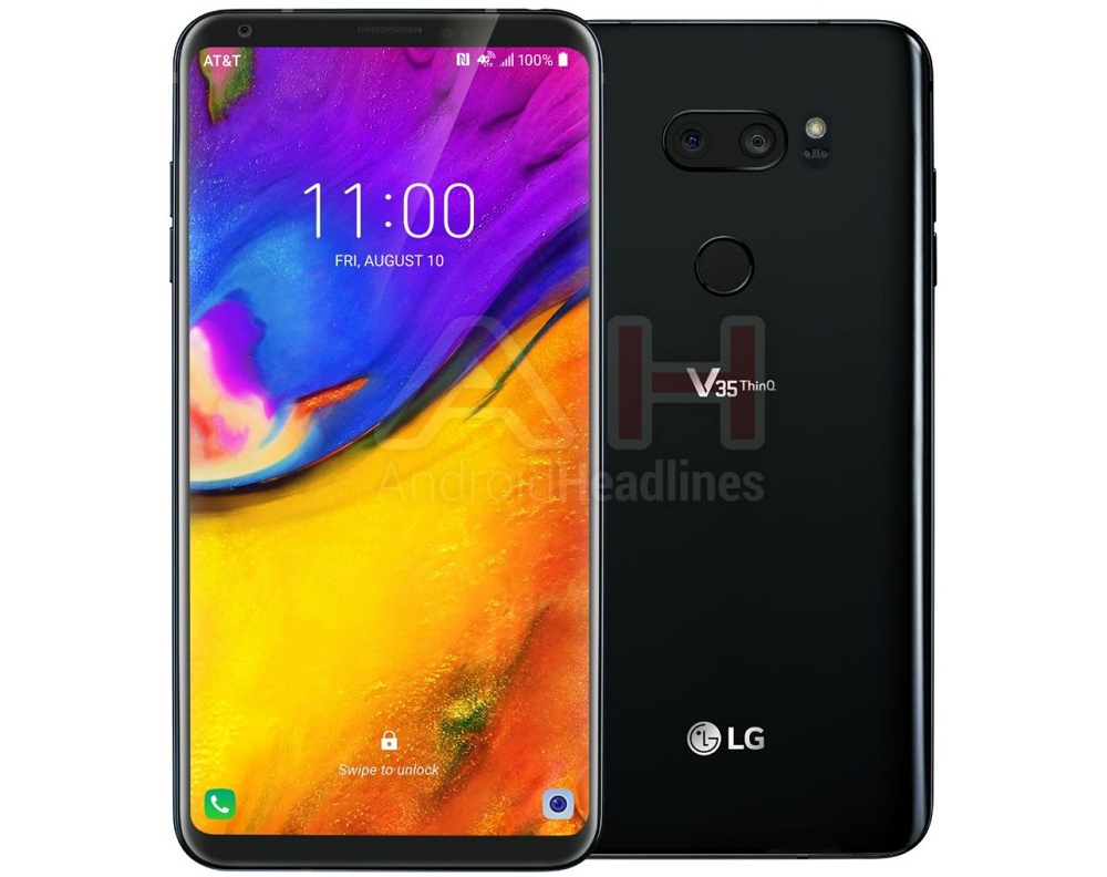 Así se verá el LG V35 ThinQ exclusivo para usuarios de AT&T
