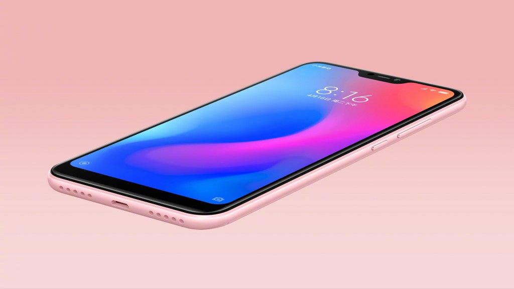 Variantes de color y diseño exterior del Xiaomi Redmi 6 Pro
