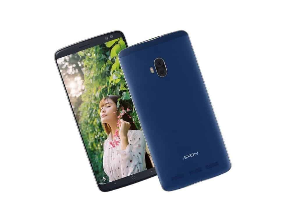 Render publicitario filtrado del ZTE Axon 9: nueva apariencia