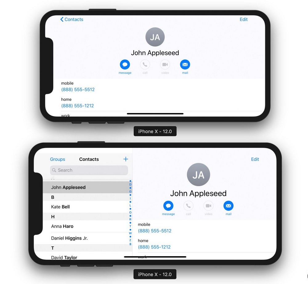 El iPhone X Plus podrá utilizarse apaisado como un iPad