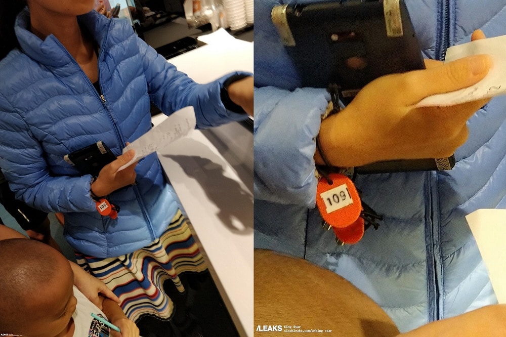 Foto de la carcasa frontal del Huawei Mate 20 Pro y foto de su dorso en vivo
