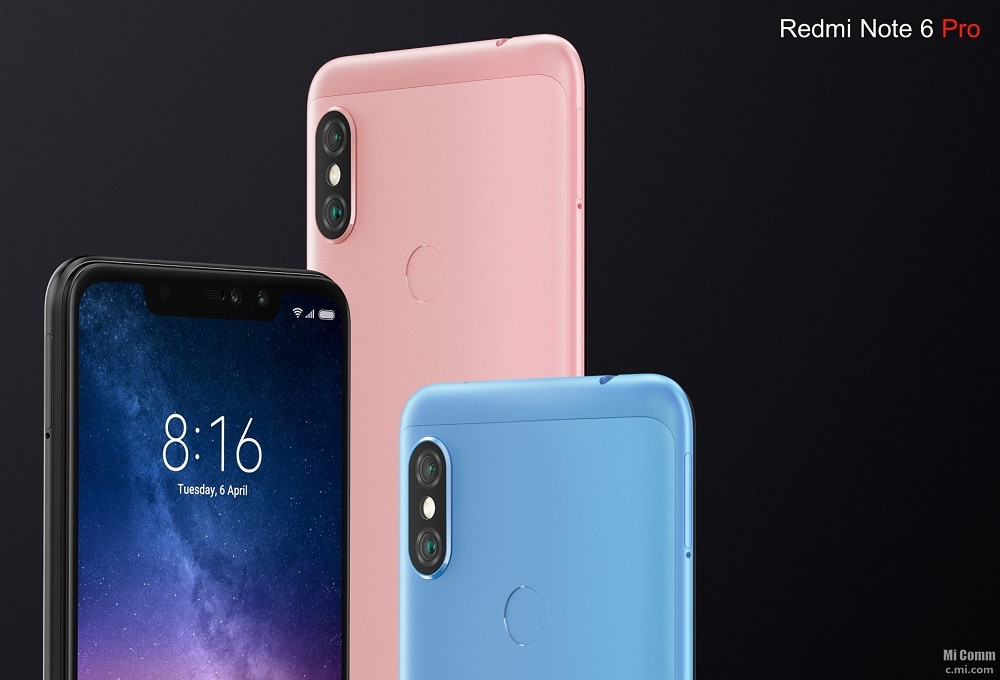Xiaomi Redmi Note 6 Pro se anuncia oficialmente en Tailandia
