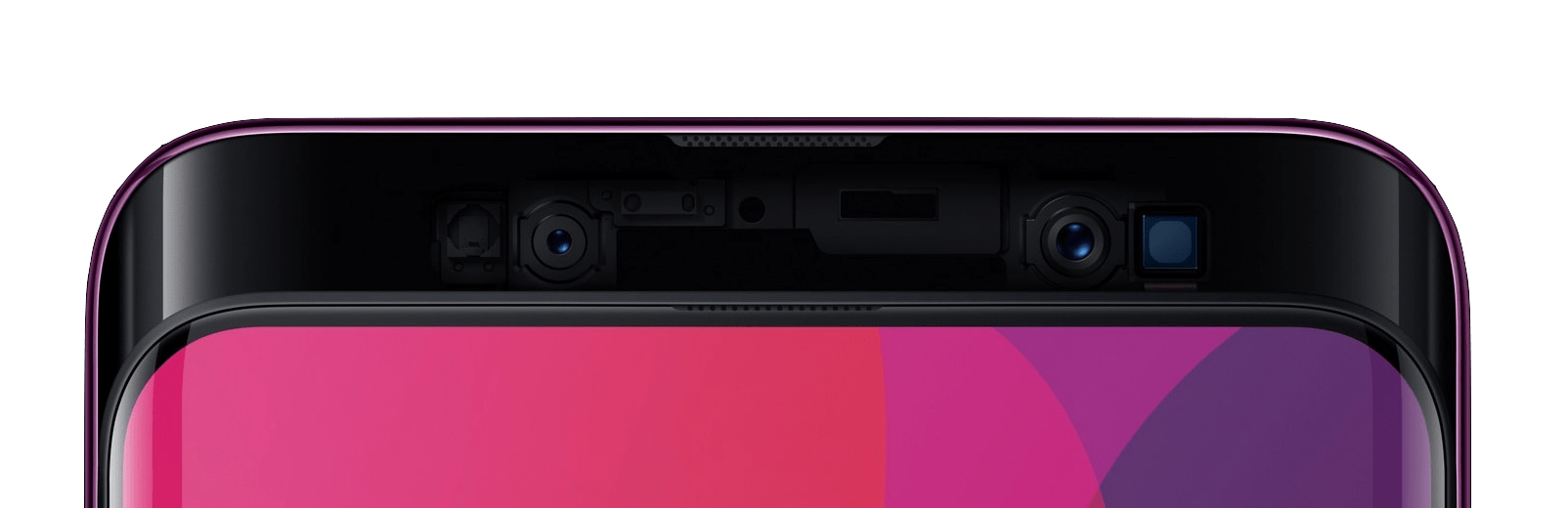 Sistema retractil del Oppo Find X