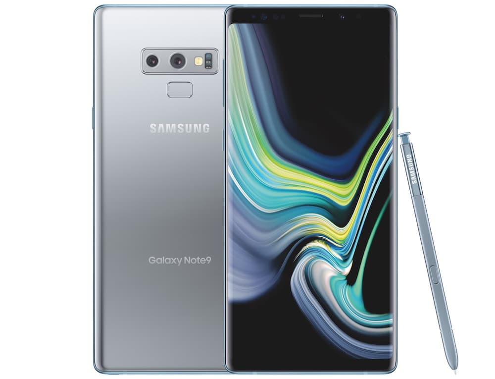 Samsung Galaxy Note 9 en color Cloud Silver