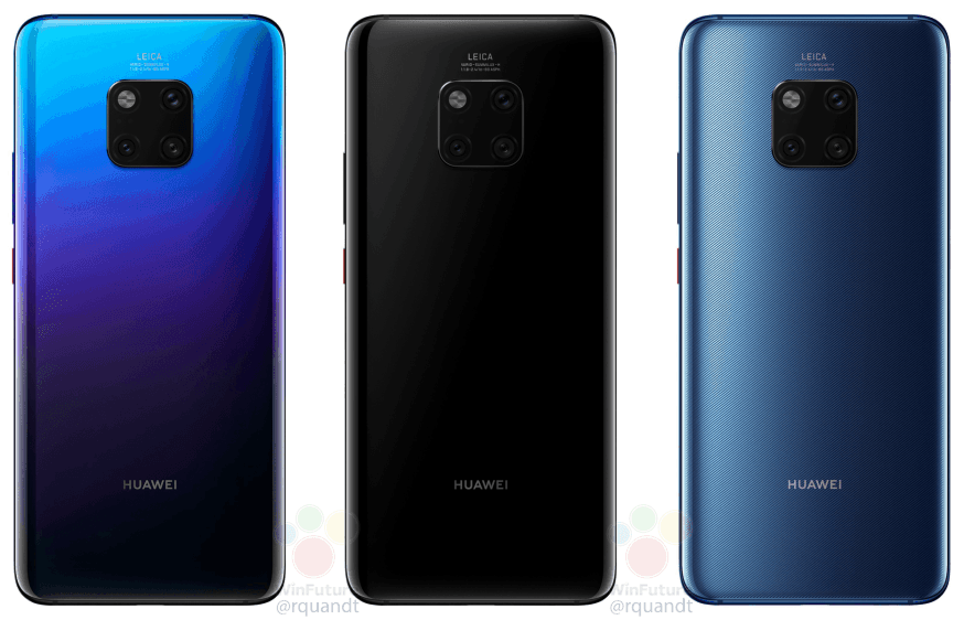 Huawei Mate 20 Pro se filtra antes de su anuncio