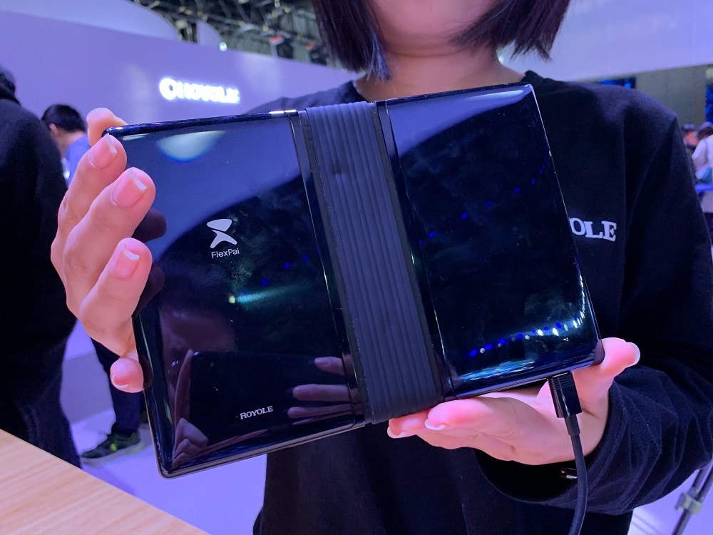 El primer teléfono con un Snapdragon 855 será el Royole FlexPai