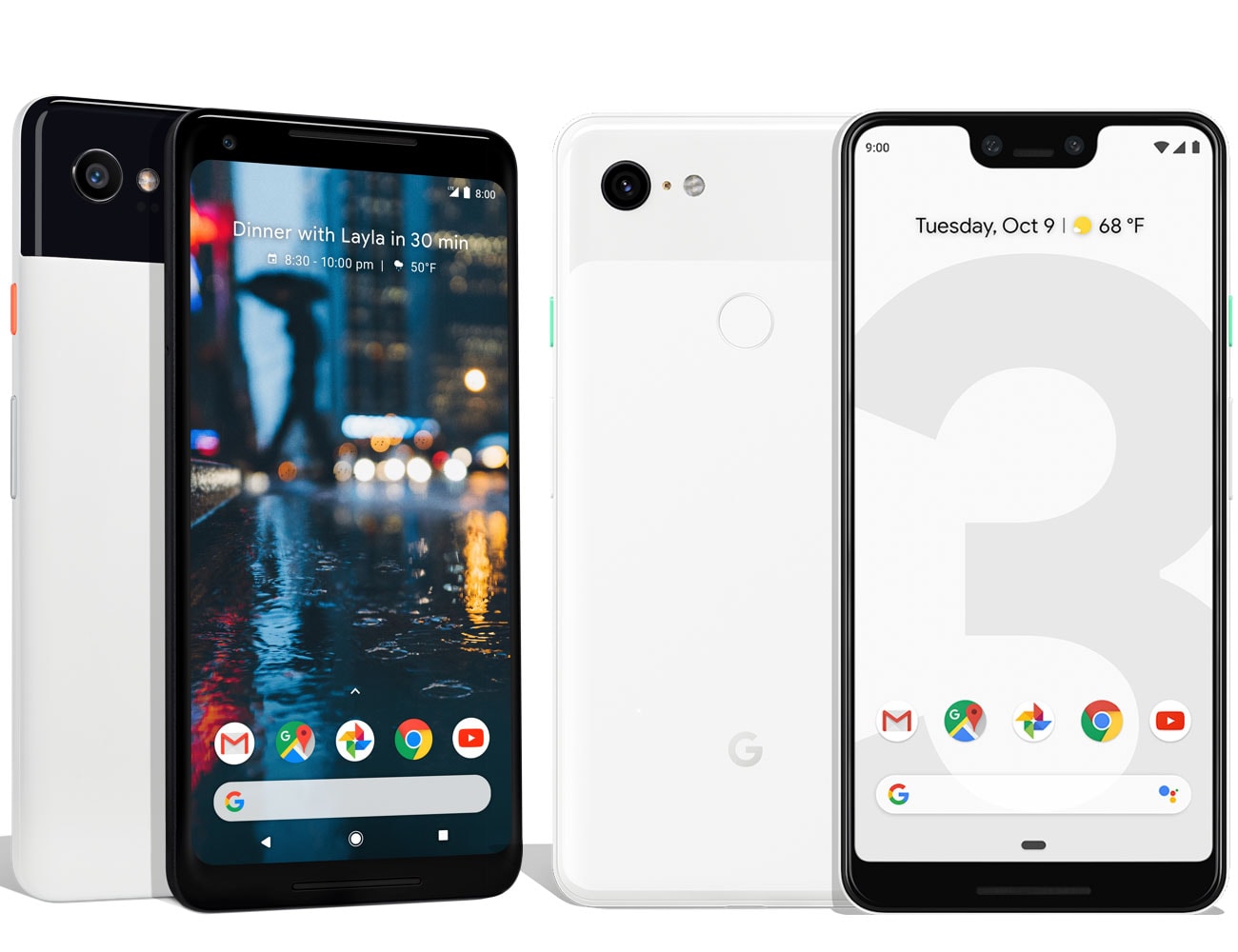 Pixel 2 vs Pixel 3: que hay de nuevo