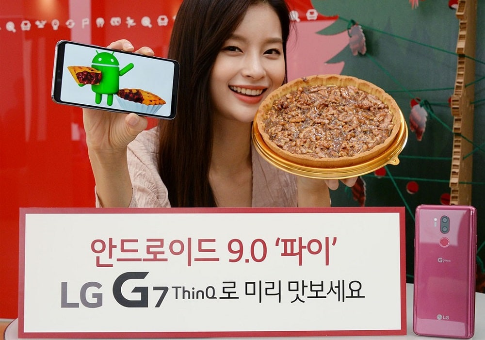 Android Pie llega exclusivamente para los LG G7 ThinQ de Corea del Sur