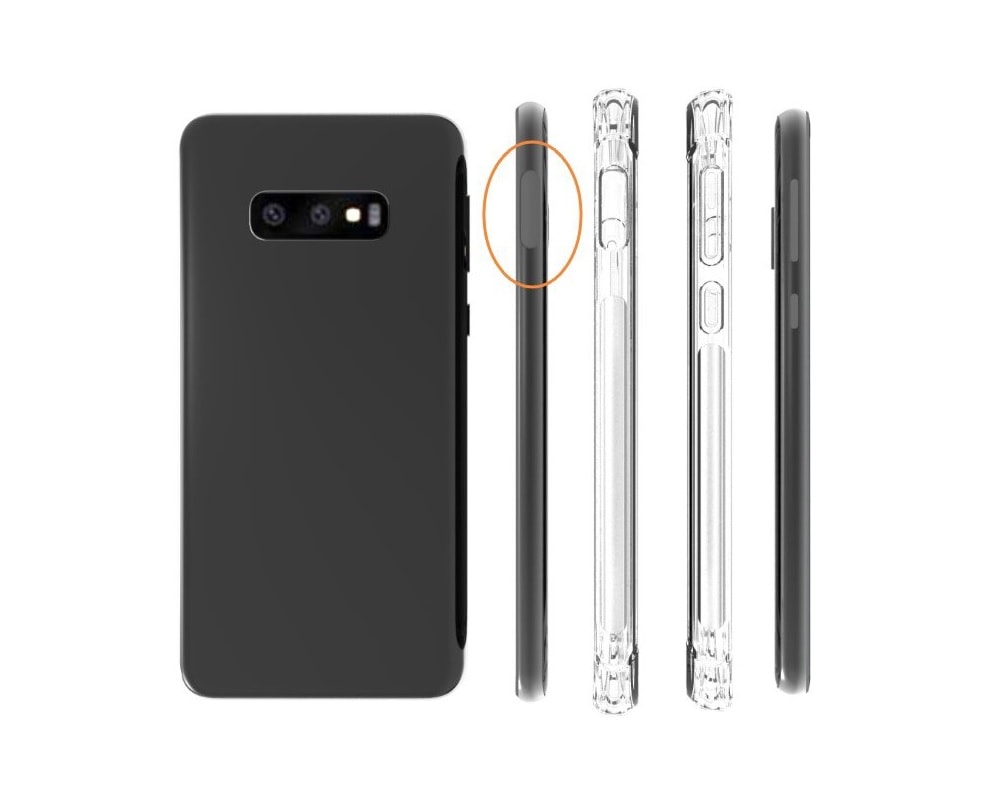 Imágenes del dorso y las aristas laterales del Samsung Galaxy S10 Lite