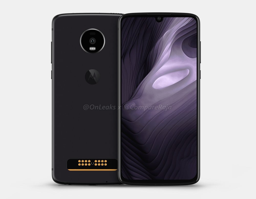Así se vería el Motorola Moto Z4 Play según renders conceptuales