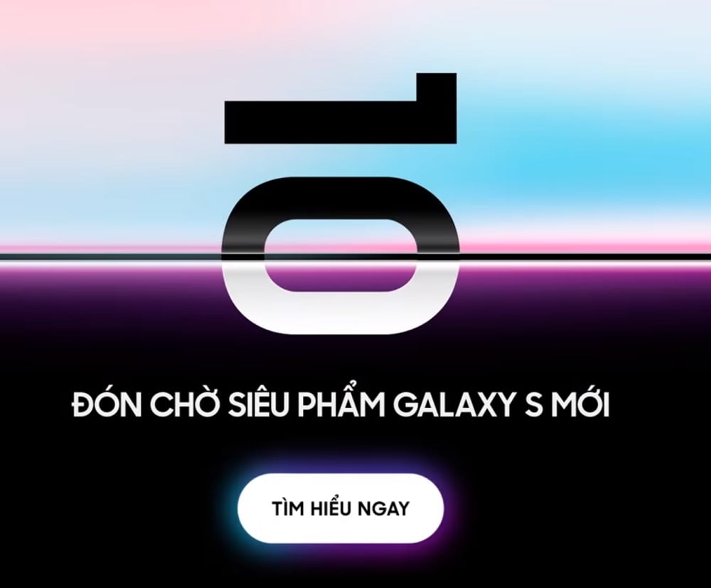 Tres teasers oficiales del Samsung Galaxy S10 de Samsung Vietnam