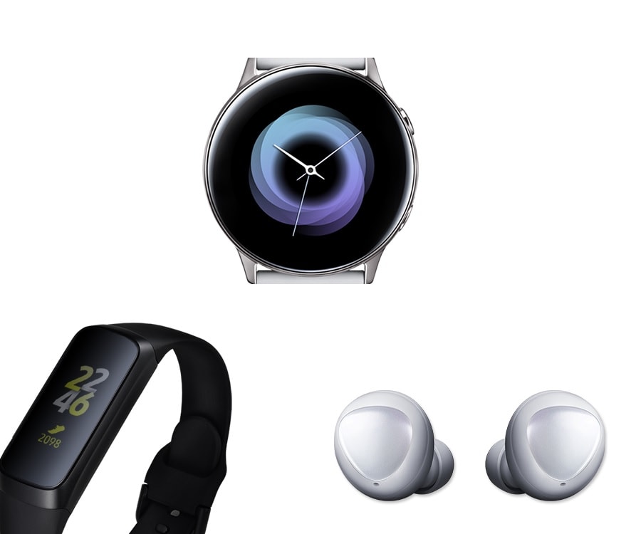 Se vienen un Samsung Galaxy Watch Active, un Galaxy Fit y unos Galaxy Buds