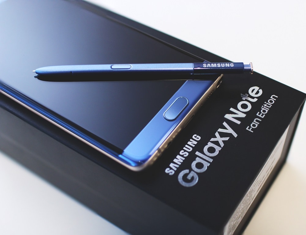 Android Pie llega para el Samsung Galaxy Note FE
