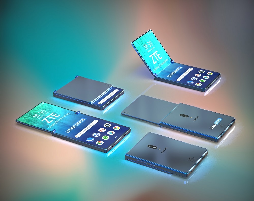 También ZTE está planeando en lanzar un flagship de pantalla flexible