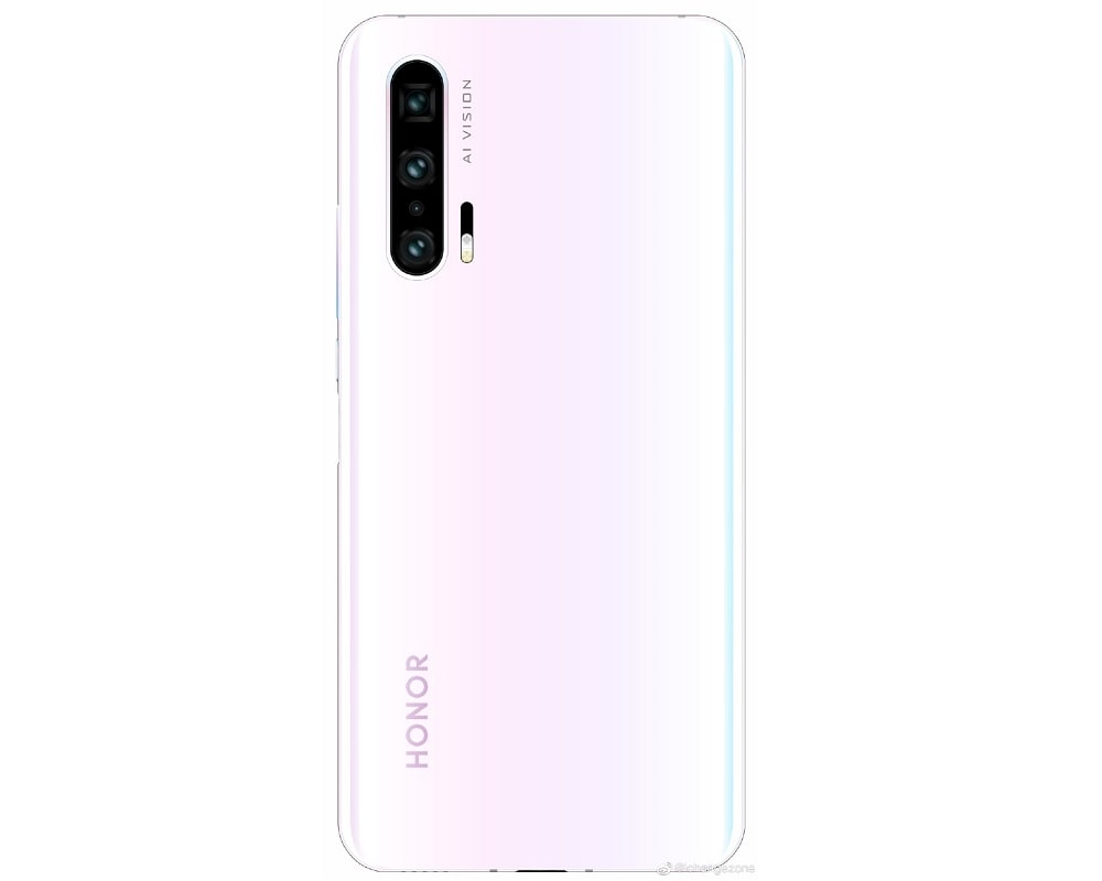 Otro render que augura una cámara cuádruple en el Huawei Honor 20 Pro