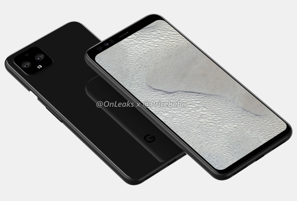 Renders del Pixel 4 XL sugieren un gran cambio en las cámaras de fotos