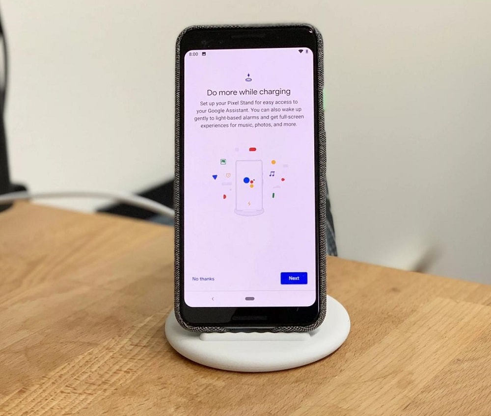 Imágenes filtradas de Ambient, la interfaz de Google Assistant para Pixel Stand