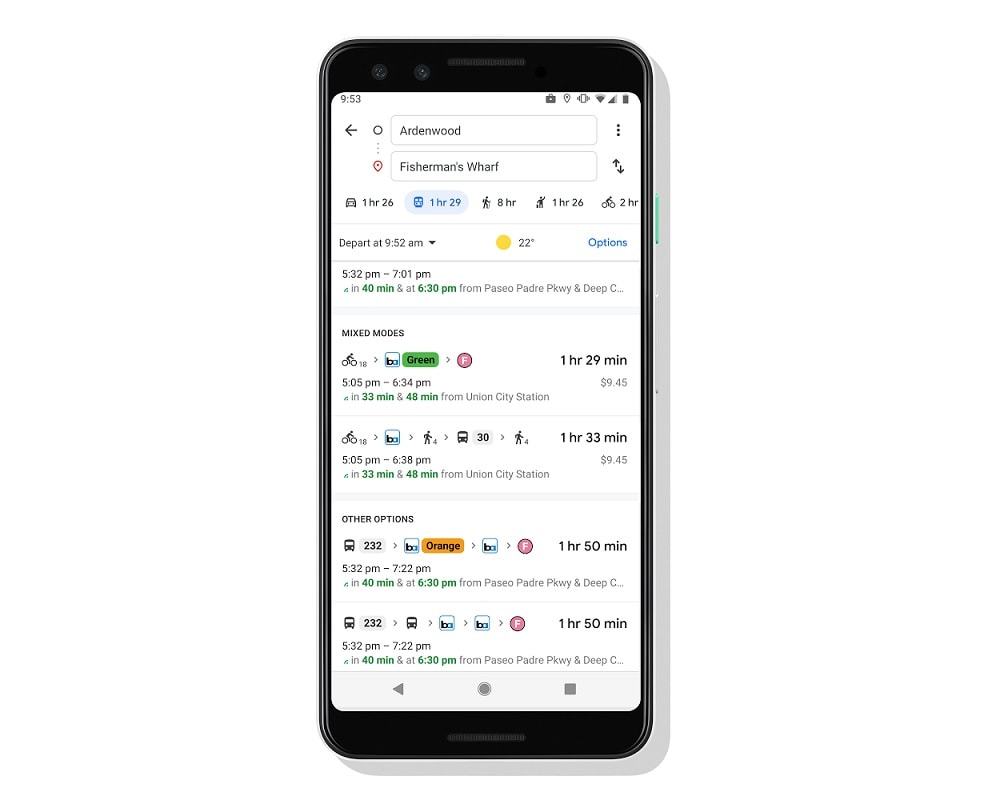 Google Maps ahora también trabajará para los ciclistas