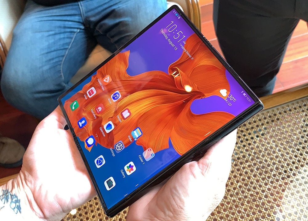 Huawei patenta el diseño del sucesor del Mate X, su flagship flexible