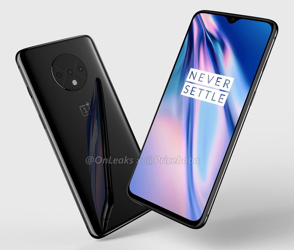 Primeros renders conceptuales del OnePlus 7T que anticipan su diseño